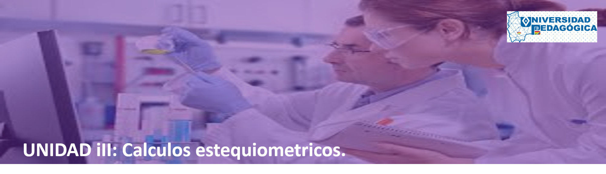 PORTADA DE UNIDAD III CALCULOS ESTEQUIOMETRICOS